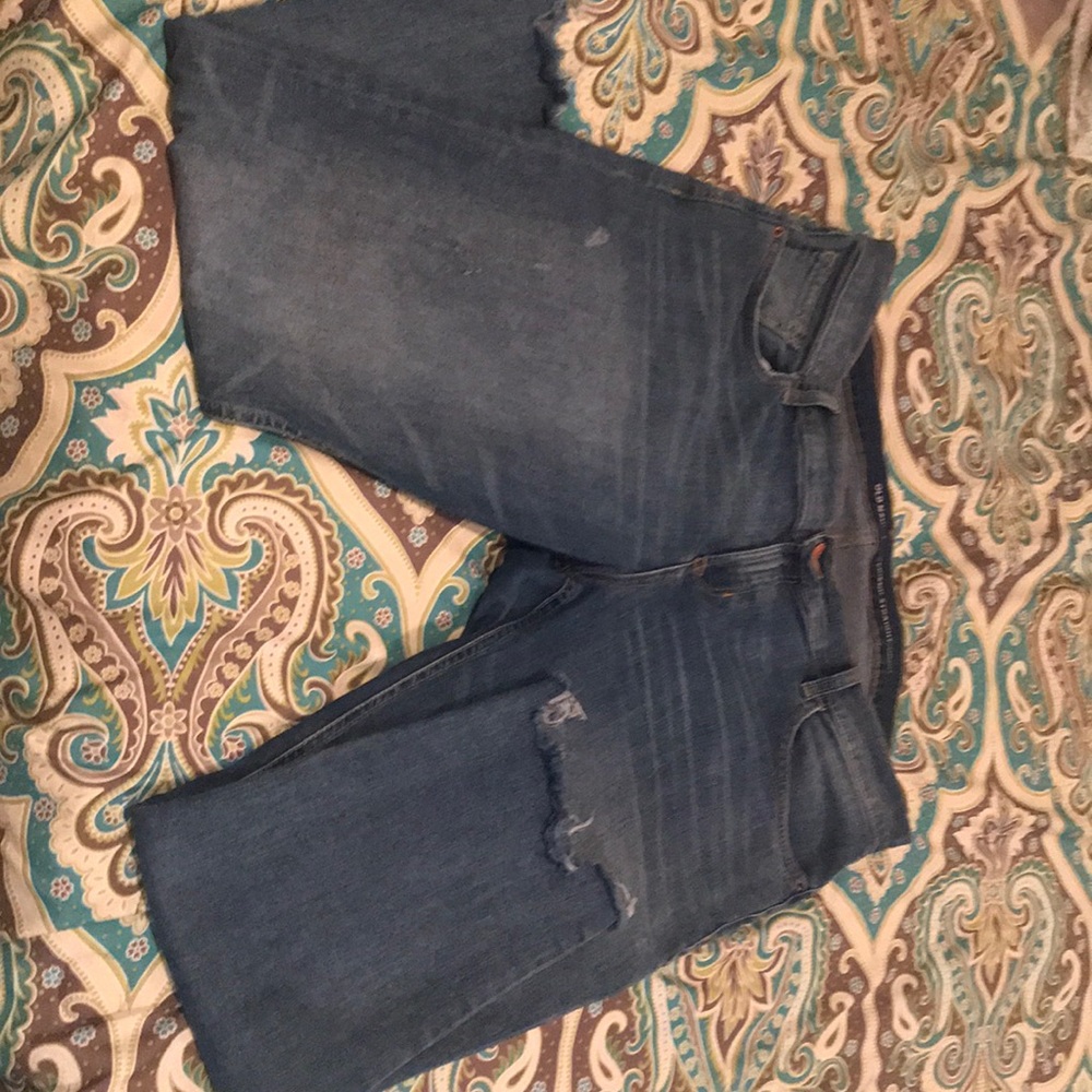 Old Navy boyfriend straight jeans